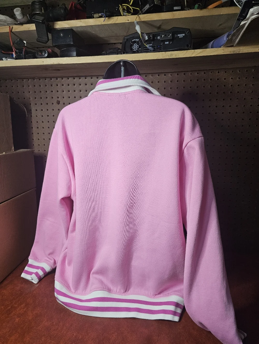 Barbie 1/4 Zip Sweater Size Medium - Picture 4 of 5